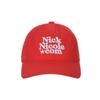 NICK&NICOLE NN DOTCOM SIGNATURE BALL CAP_red