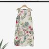 ZANZEA Women Casual Floral Print Summer O-neck Sleeveless Dress