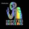 Motorcycle Styling Bicycle Protection Waterproof Car Sticker Auto Decal Reflective  3D Respect