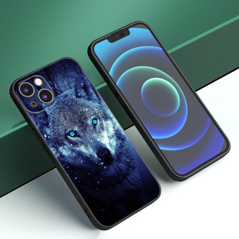 The Wolf Fierce Phone Case For iPhone Samsung Galaxy Redmi Xiaomi Oppo OnePlus Note S A 7 8 9 10 11 12 13 14 20 21 22 23 53 54 Pro Max Plus Ultra