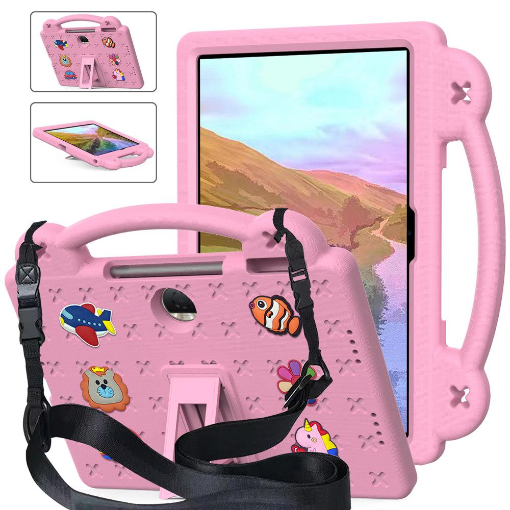 Мультяшный Милый Медведь EVA Чехол для Honor Pad 9 12,1 дюйма 2025 Детский Безопасный Ручка-Подставка Защитный Чехол для Планшета Funda