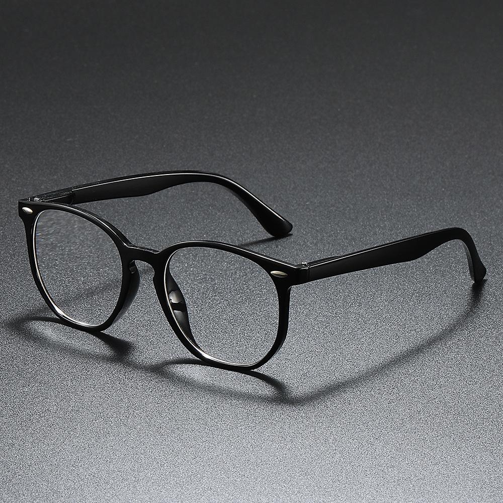 Vintage classic oval large frame reading glasses, comfortable rivet spring leg reading glasses