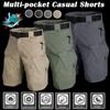 Summer Shorts Military Camouflage Shorts Outdoor Multi Pockets IX7 City Tactical Hiking Shorts Pants Sports Trekking Training Cargo Shorts