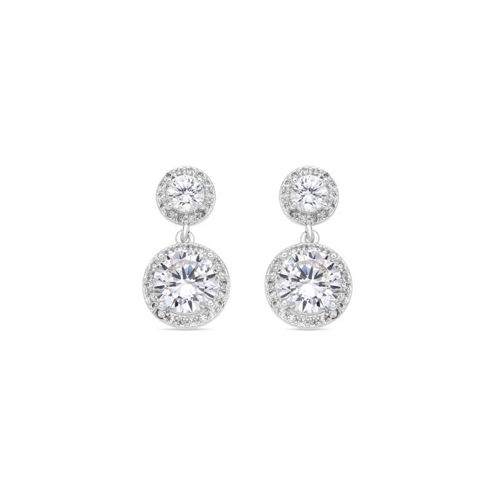 Boucles d'oreilles Luxenter avec Zirconia brillant - Anvoyra