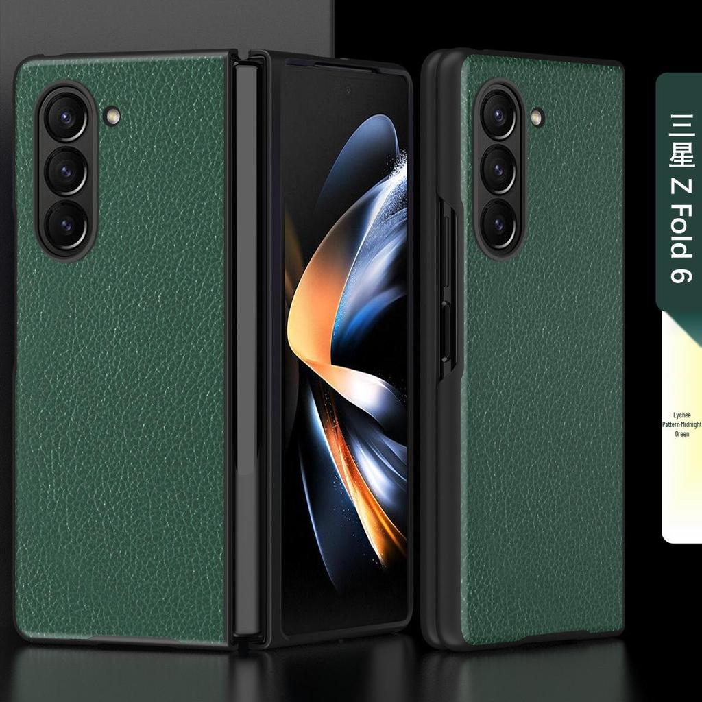 Защитный чехол для телефона Samsung Z Fold7 и Huawei Mate X5 с защитным экраном с перекрестным узором