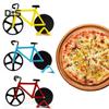 SW Novelty Bicycle Shape Pizza Cutter Dual-Wheel Slicer Kitchen Home Decor Tool