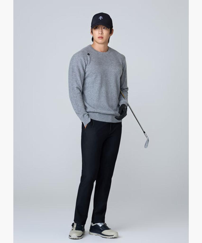 DESCENTE GOLF Men'S Textured Tricot Slim Fit Pants (Dq32Mfpt96)