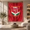 Decorative Tapestry,Wales Rugby Printed Wall Art, Lightweight Wall Hanging For Bedroom Background