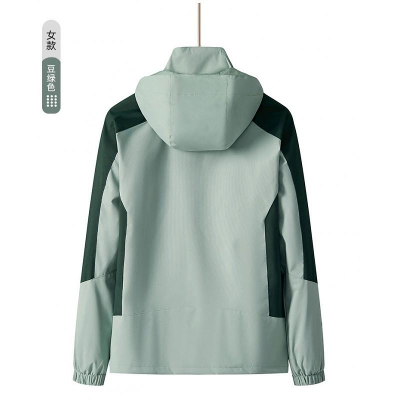 Detachable Hooded Windproof Waterproof Outdoor Hiking Jacket