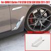 1Pair Chrome Stainless Steel Car Side Fender Trim Accessories for-BMW 5 Series F10 520Li 525Li 530 535Li