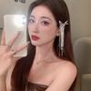 Chic Butterfly Tassel Rhinestone Hair Clip Hairpin for Stylish Bangs
