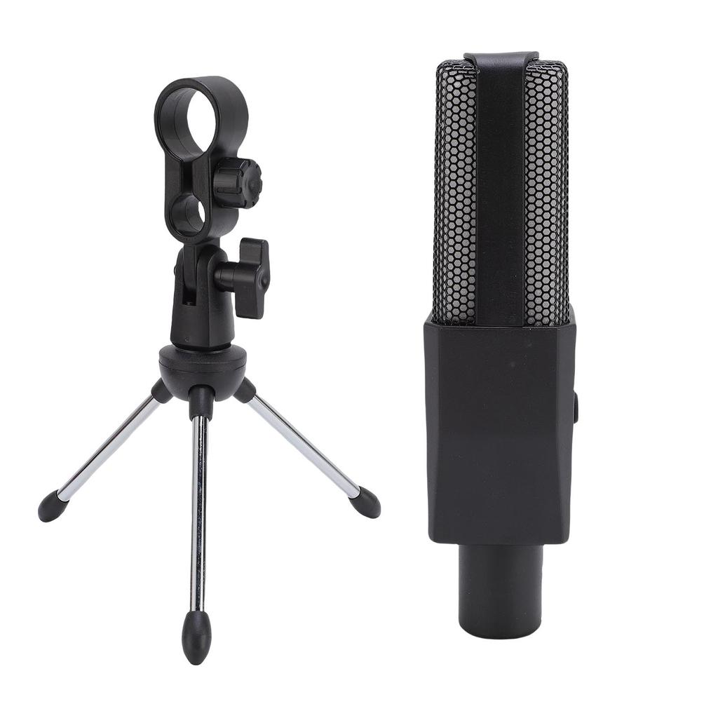 Gaming Microphone with RGB Light USB Computer Condenser Mic with Tripod Stand for PC Streaming Podcast Studio Recording