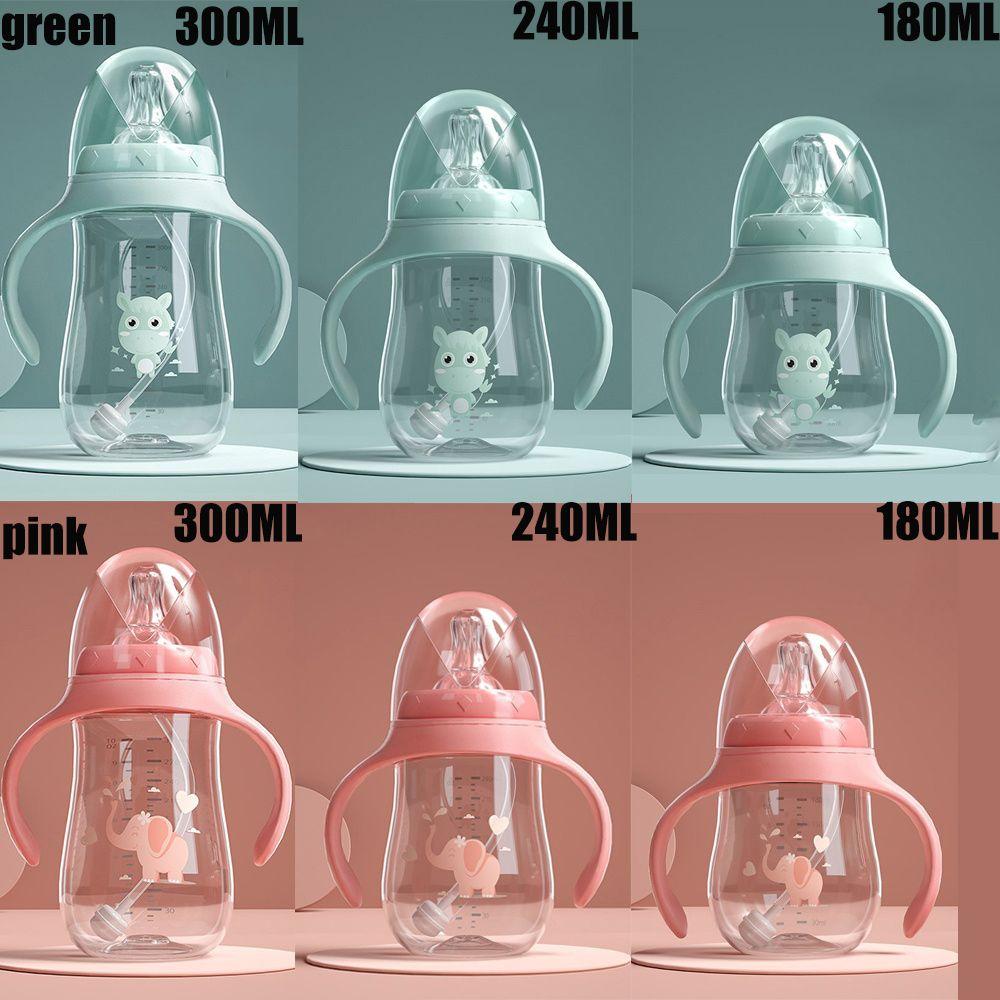 Multifunctional Drinking Wide-Caliber Feeding Bottle Baby Bottles Drinking Cup With Gravity Ball