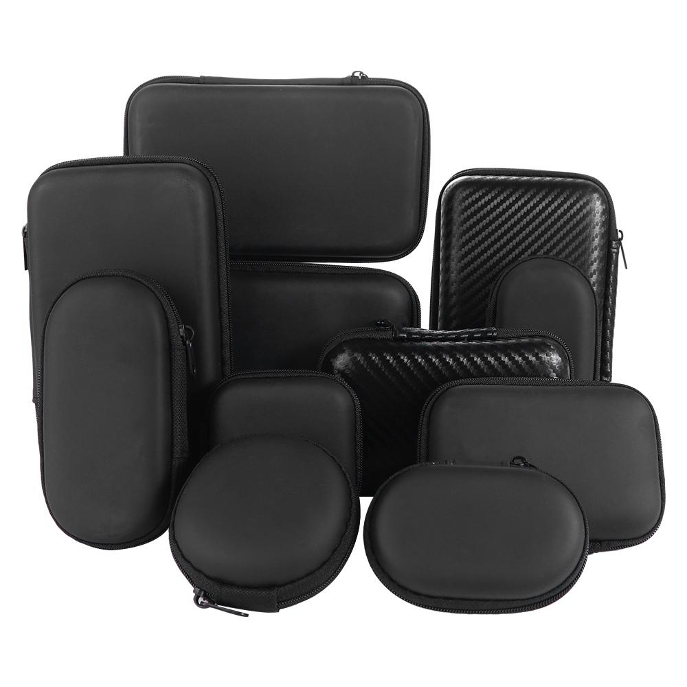 Pouch Mobile Hard Disk Case Coin Purse EVA Zipper Bag Data Cable Bag Zip Lock Case Earphone Bag