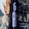 Loop Buckle Automatic Reverse Umbrella - Windproof, Reflective, Folding Umbrella for Men and Women