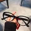 Vintage Anti Blue Light Optical Cat Eye Glasses Women For Female Myopia Prescription Frame Luxury Brand Designer  Frames