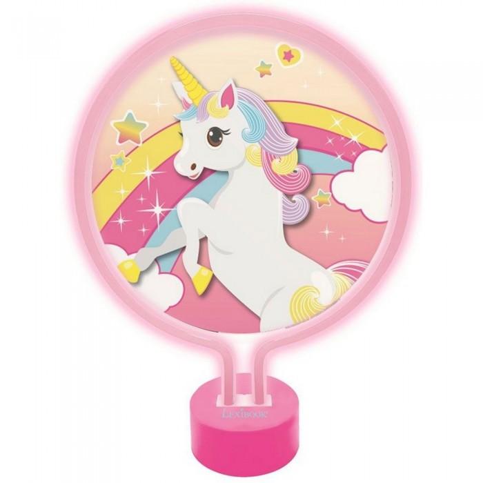 Единорог неоновый свет