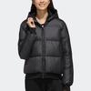 Adidas Neo Sporty Puffer Hooded Down Jacket Winter Women Jackets Black EI4411