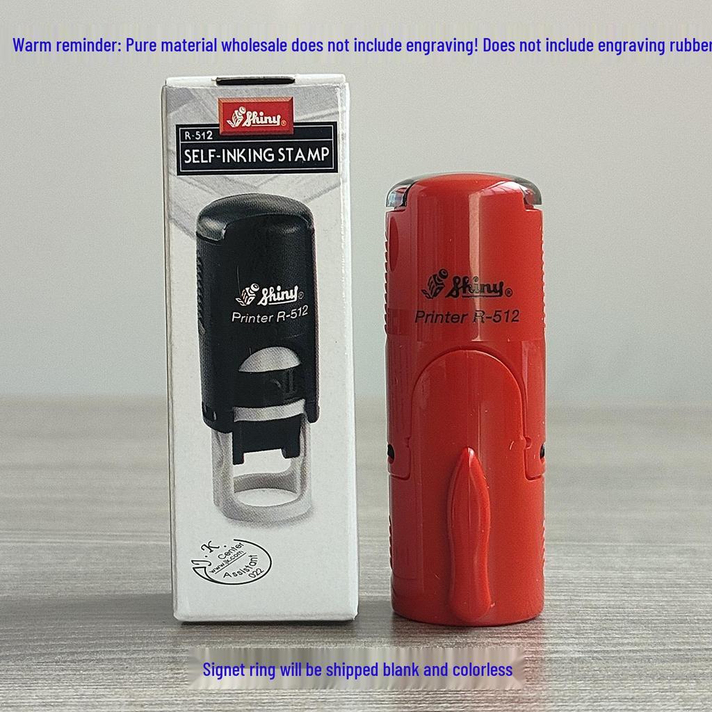 Персонализированная самонаборная печать для подписи с глянцевым покрытием