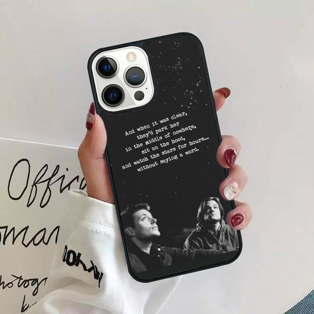 SAM DEAN Supernatural phone Case Cover For iPhone 17 Air 16 15 14 Plus apple 16 11 12 13 Pro Max coque