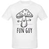 Mushrooms Fun Guy Garden Plant Fruit Food Fitness T-shirt  Tops Tees Men's Clothing Oversized Unisex Streetwear Tshirt