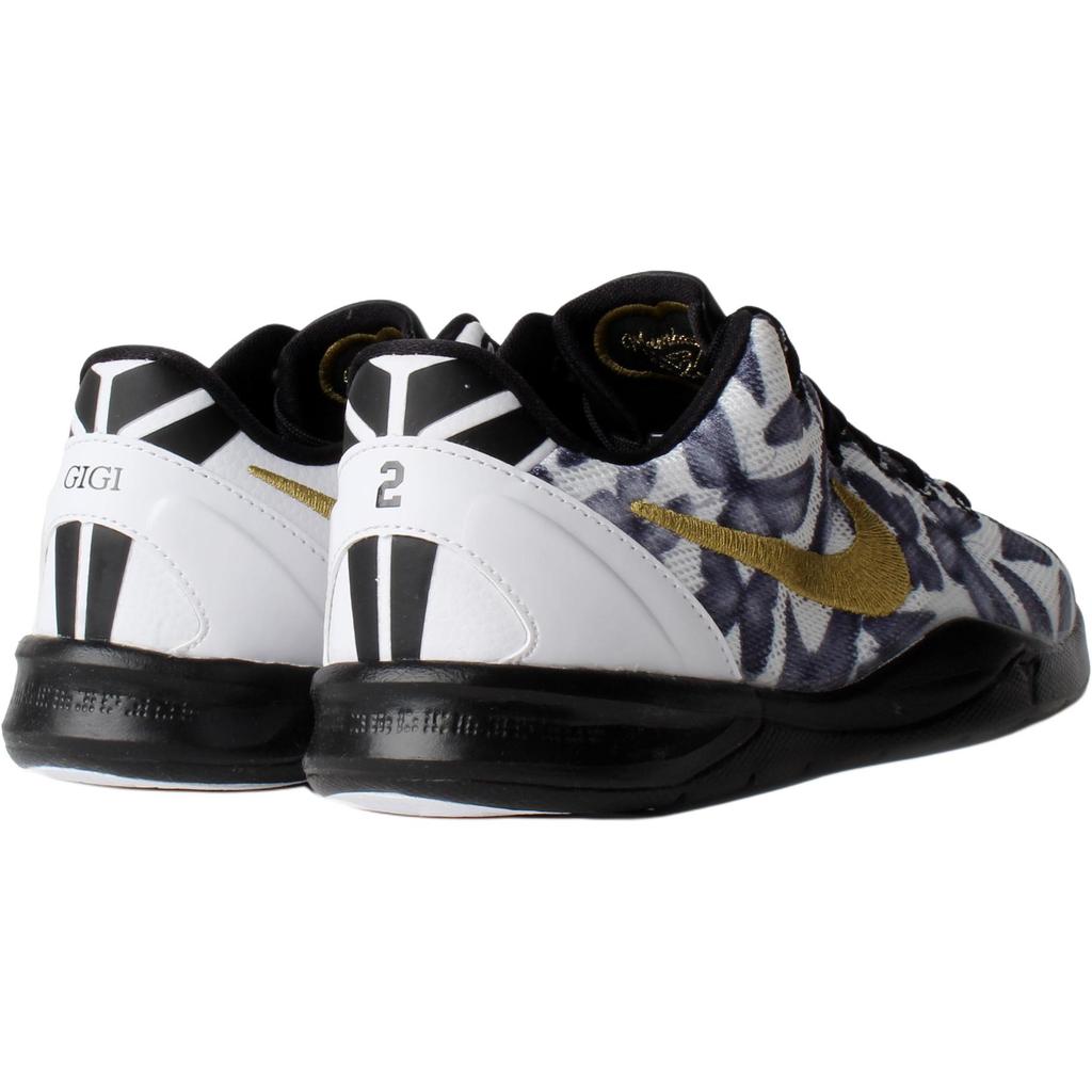 Nike Kobe 8 PS Mambacita Kids Sneakers White Metallic-Gold Black FN0267-102