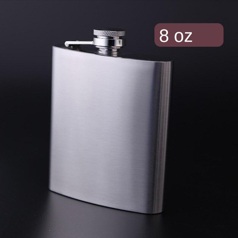 Утолщенная фляга из нержавеющей стали 304 Наслаждайтесь в любое время Портативная фляга Маленький мини-бар Маст-хэв Алкоголь Подарки для шаферов