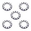 DIYmall RGB LED кольцо WS2812B 12-битное 5050 со встроенным драйвером, полноцветное освещение, DC 5V, для Arduino и Raspberry Pi (5шт)