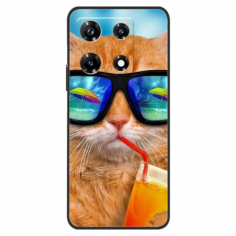 Для Infinix Note 30 5G 4G Чехол Note30i Ударопрочный Мягкий силикон ТПУ Задняя крышка Для Infinix Note 30i Чехлы для телефона Note30 4G X6833B