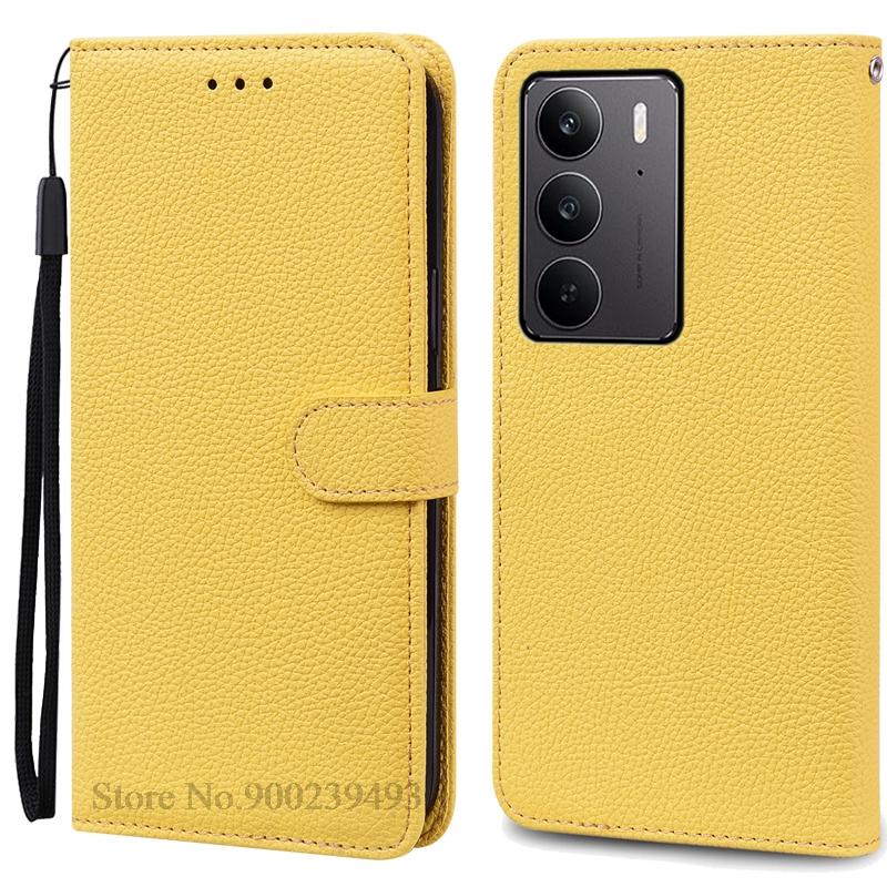 Для Realme 14X 5G Чехол Ударопрочный Кожаный Чехол-книжка Кошелек Для Realme 14X 5G Чехол Coque Fundas Оболочка