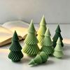 Flexible Holiday Tree Casting Mould for Candle Making, Christmas Decorations, Gypsum Craft and Epoxy Resin Projects