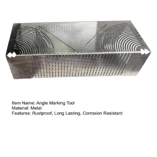 Инструмент для маркировки дуги угла, нержавеющий, устойчивый к коррозии, простой в использовании, многоцелевой седловой элемент для трубы