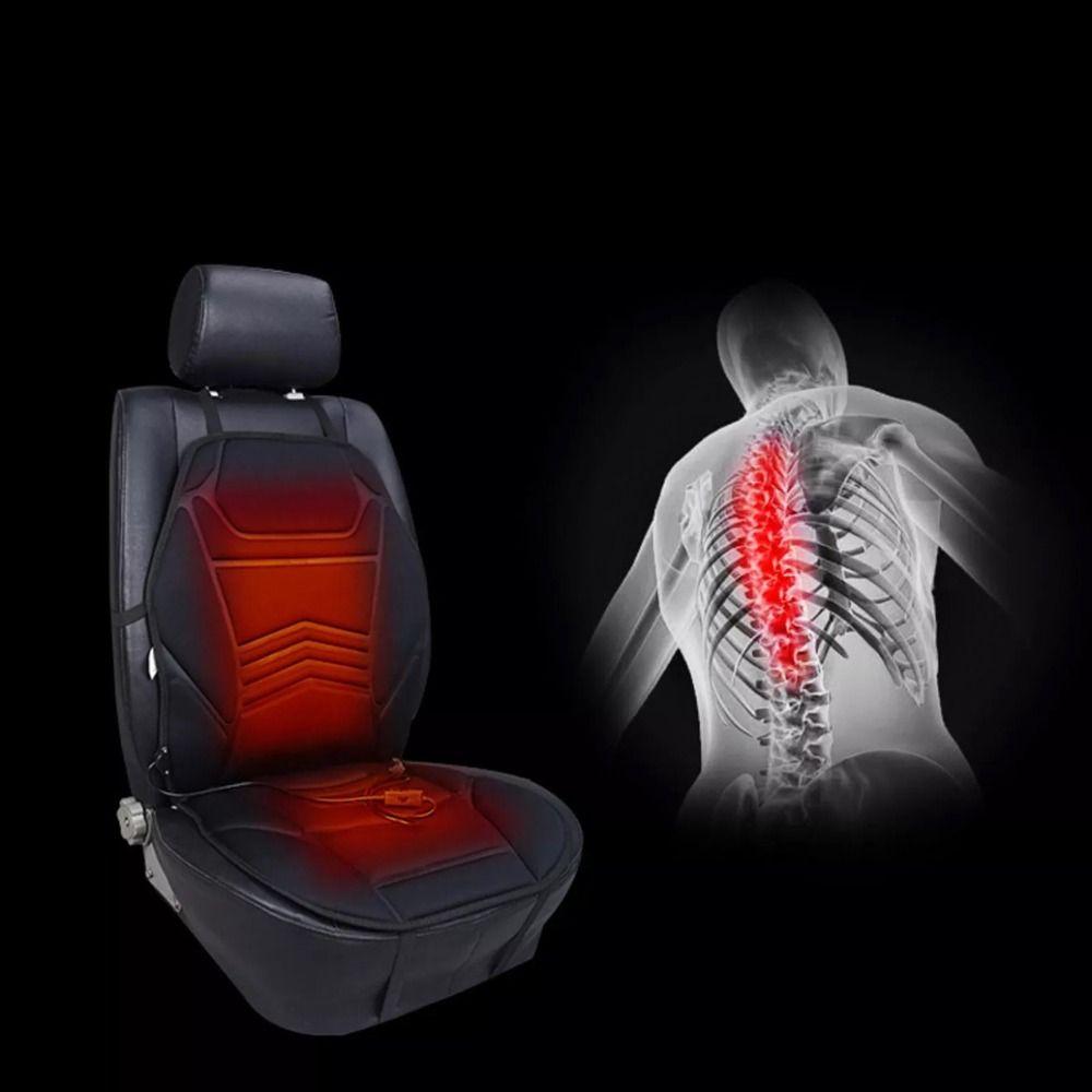 Universal Heated Seat Covers 12V Heated Cushion Heated Car Seat Cushion Winter/Cold Days