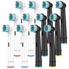 Braun Compatible Electric Toothbrush Replacement Brush Pack of Professional Electric Toothbrush Heads for Ideal for Home Use Oral-B Heads, 12, Oral-B,