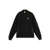Puma Logo Print Casual Baseball Long Sleeve Jacket Unisex Jackets Black 677394-01