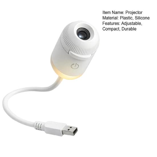 Проектор звездного неба 2-в-1 с ночником, сенсорным управлением, регулируемой яркостью, USB, портативный, для спальни, безопасный для глаз.