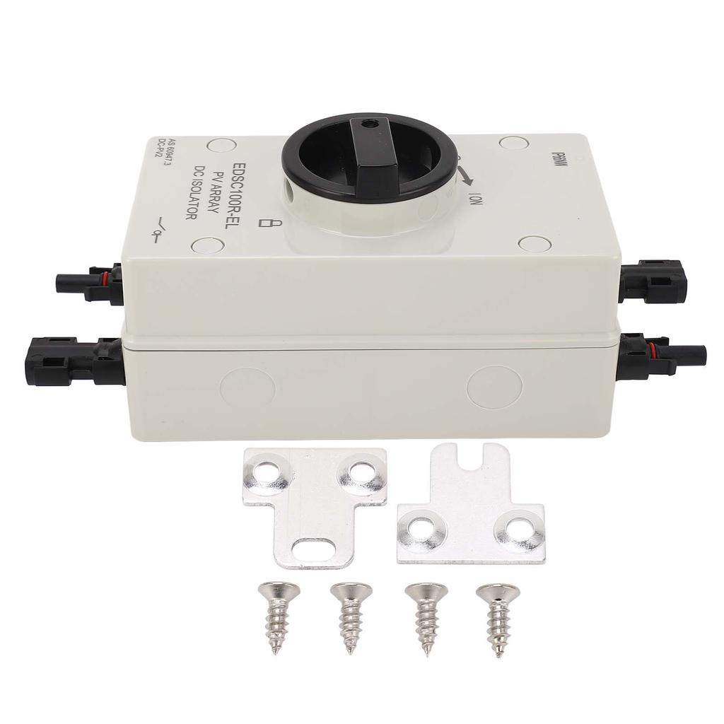 PV DC Isolator Switch 32A IP66 Waterproof Quick Switching Photovoltaic Disconnect Switch 1000V