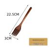 ZISIZ Japanese Wooden Spoon, Fork & Chopsticks Set