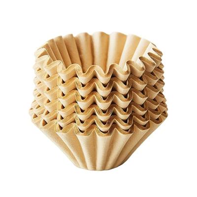 Кофейные фильтры для кофе в синей бутылке (90 штук) Оригинальный волновой фильтр коричневого цвета