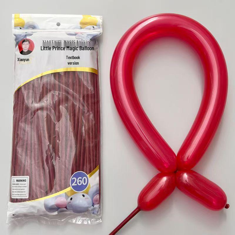 260 Нетоксичных Длинных Воздушных Шаров Макарон для Детей - Магический Клоун Моделирование