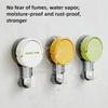 Wall Mounted Vacuum Suction Cup Hook No-Drilling Key Towel Hanger Hook for Bathroom Kitchen Removable Storage Hook