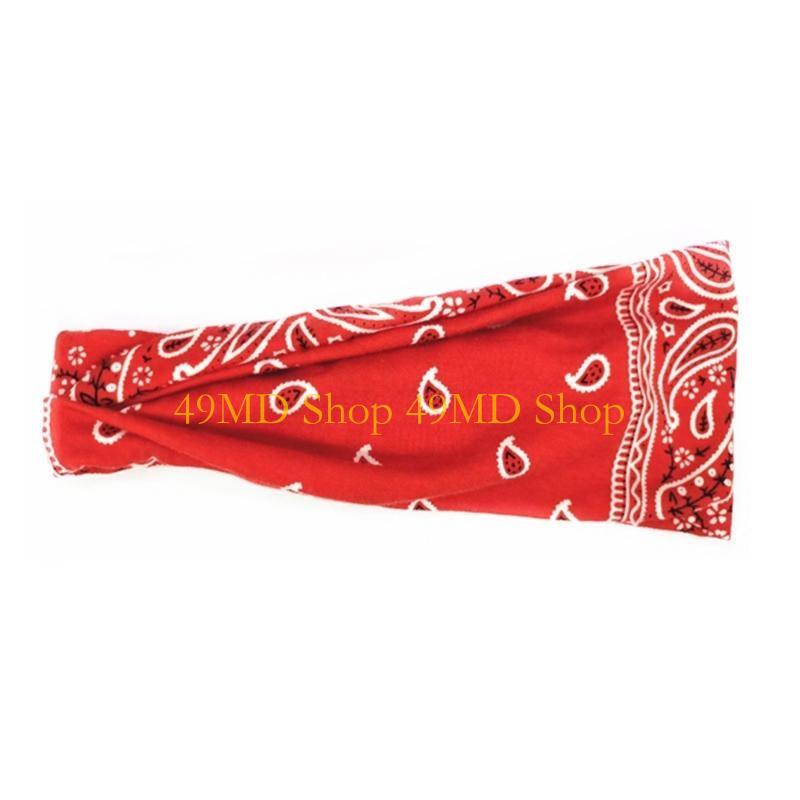 49MD Trendy Wide Headband Sweatband Suitable for Hair Styling and Fashion Statements for Men, Women, Children Hair Accessory