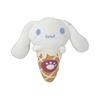Cute Cartoon Plush Pendant Set Ice Cream Cone Shaped Doll Bag Charm Kawaii Gift
