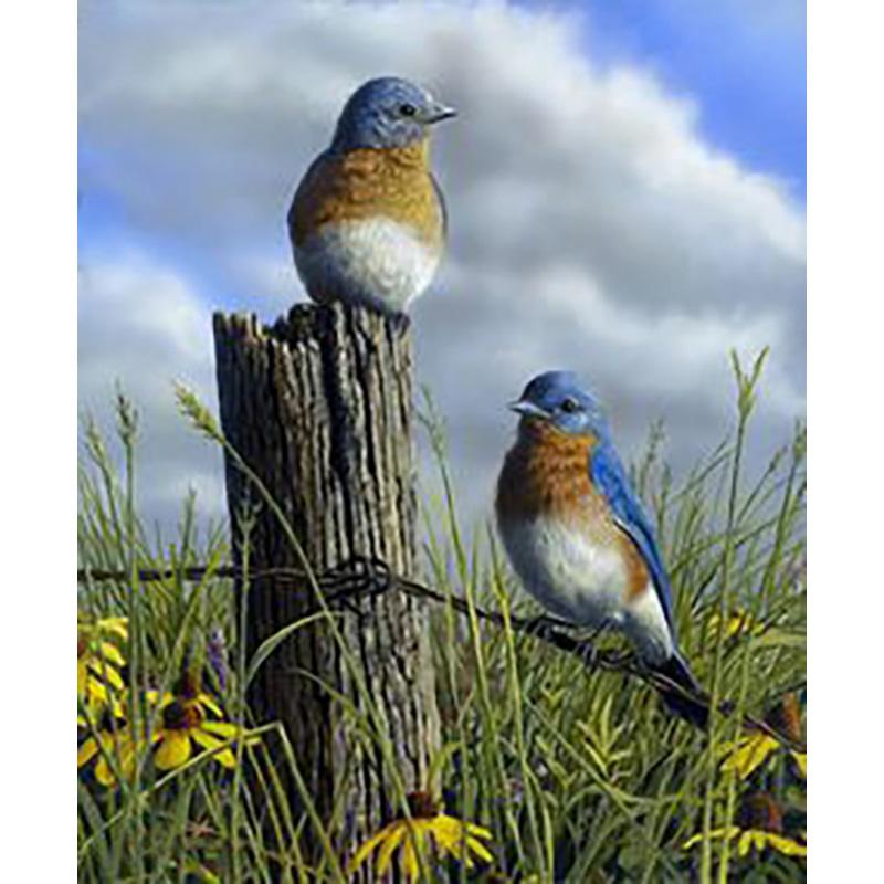 DIY 5D Diamond Painting Full Drill Round Animal Bird Diamond Embroidery Cross Stitch Mosaic Kit Wall Art Gift Home Decor