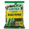 Khetika Naturale Черный перец 100 грамм | Цельный Каали Мирч | Без консервантов | Гигиенично упакован