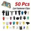 500/200/100Pcs 30 Kinds  Mixed Auto Fastener Car Bumper Clips Retainer Car Fastener Rivet Door Panel Liner for All Car