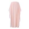 ZANZEA Muslim Women Prayer Dress Women O-neck Batwing Sleeve Chiffon Long Dress Abayas Islamic Clothes