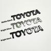 Toyota 2026 Новые колпаки на колеса 3D черный Серебристый Наклейка на багажник автомобиля Значок Эмблема Наклейки Декор Наклейка на автомобиль Toyota Corol