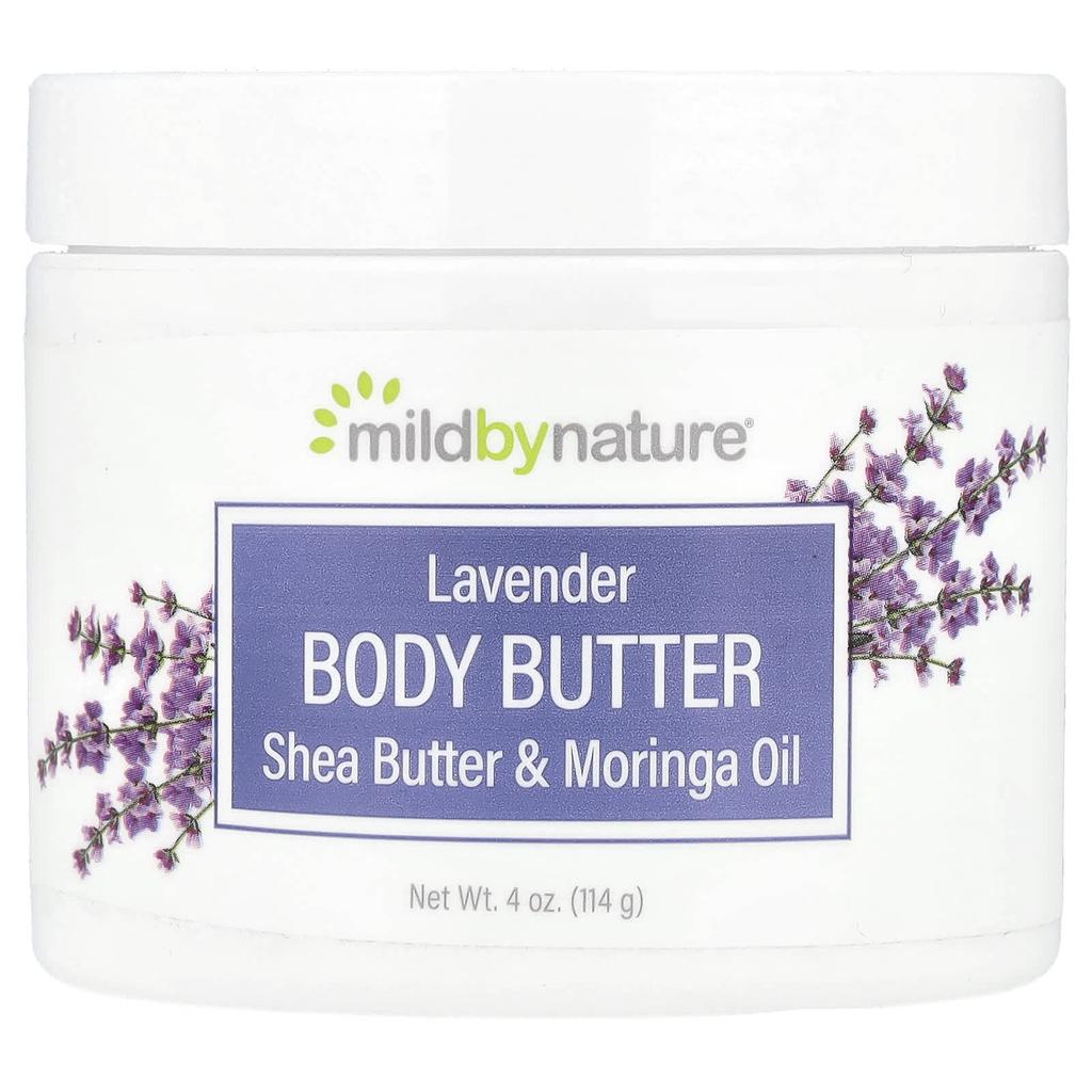 Mild By Nature Lavender Body Butter, 4 Oz (114 G)
