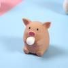 Cute Blow Bubble Pig Anti Stress Squishy Toys Animal Venting Ball Decompression Sensory Fidget Toy For Adults Kids Party Favors